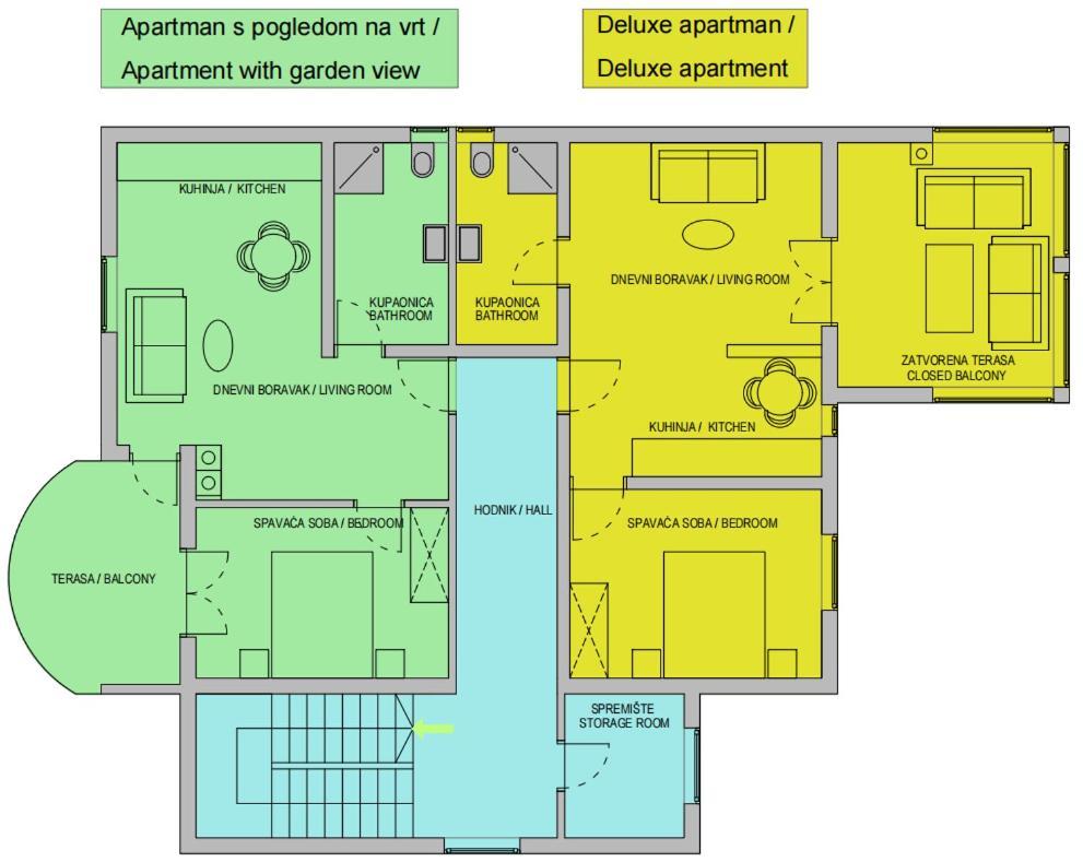 Apartments Nelle Pula Exterior photo